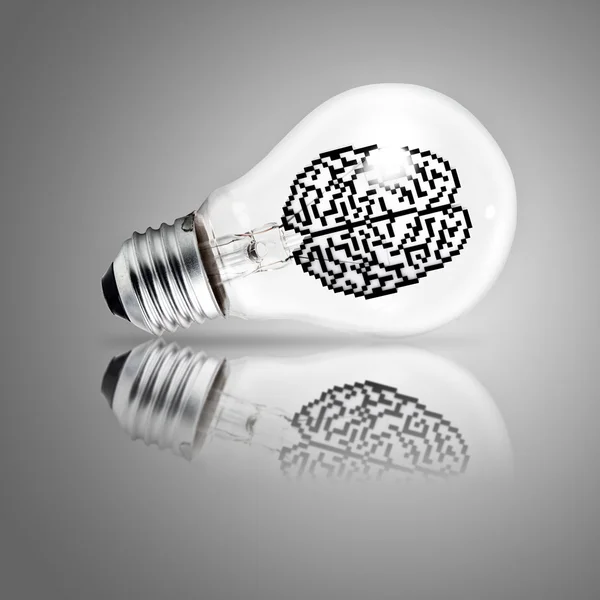 Light bulb as concept — Stock Photo, Image