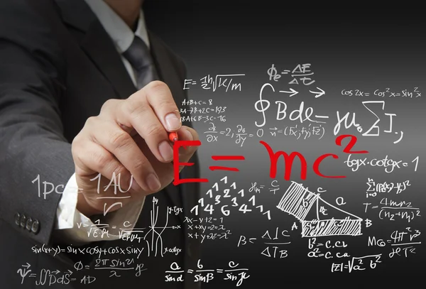 Maths and science formula — Stock Photo, Image