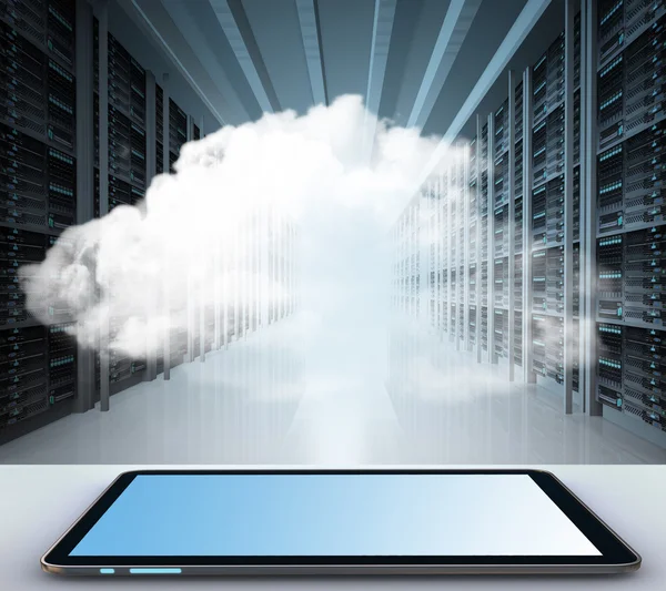 Koncept cloud computing — Stock fotografie