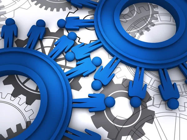Cogs as concept — Stock Photo, Image