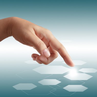 erkek eli değmek perde arayüzey itmek