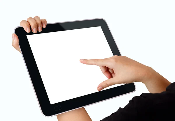 Touch-Tablet berechnen — Stockfoto