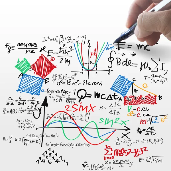 Well-known physical formula — Stock Photo, Image