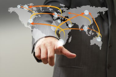 işadamı noktasında sosyal ağ yapısı