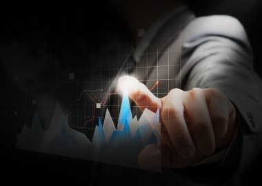 grafik bir erkek eli.