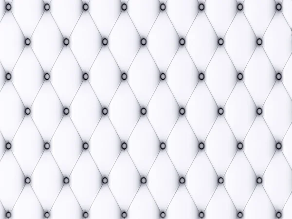 Ilustración de tapicería de cuero blanco —  Fotos de Stock