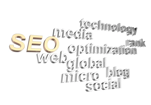 SEO concept — Stock Photo, Image