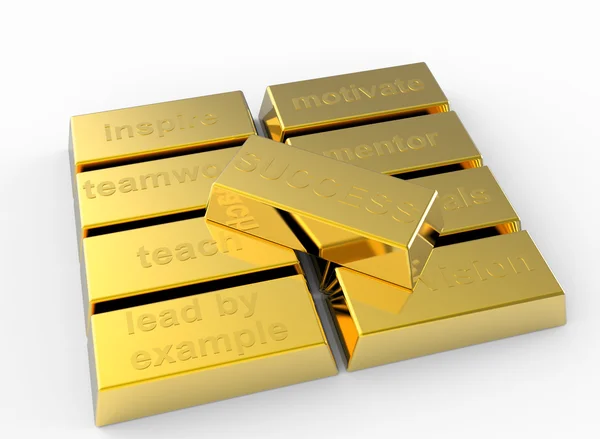 Succes van goud — Stockfoto