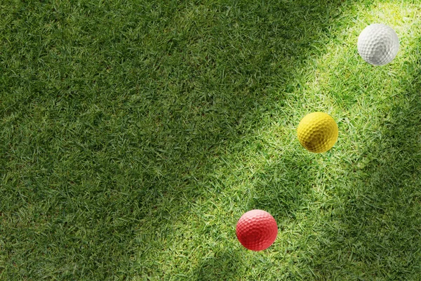 Golfbal Stockafbeelding