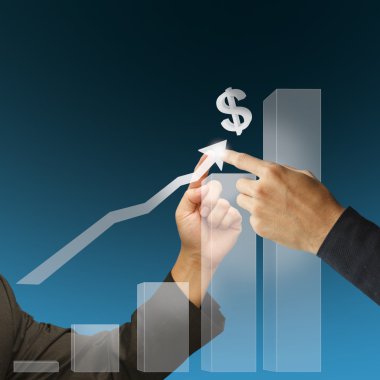 şık genç işadamı