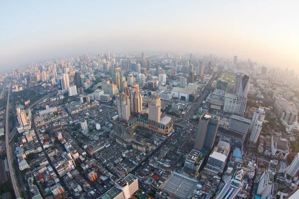 Вид сверху на город Бангкок, Таиланд . — стоковое фото
