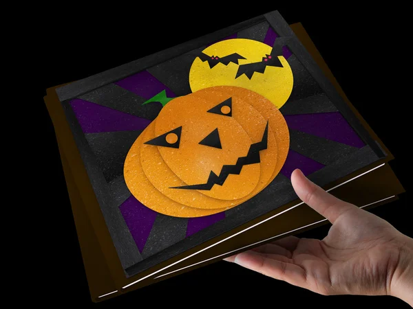 Zucca di Halloween — Foto Stock