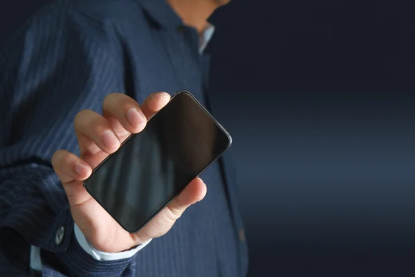 Teléfono móvil con pantalla táctil — Foto de Stock