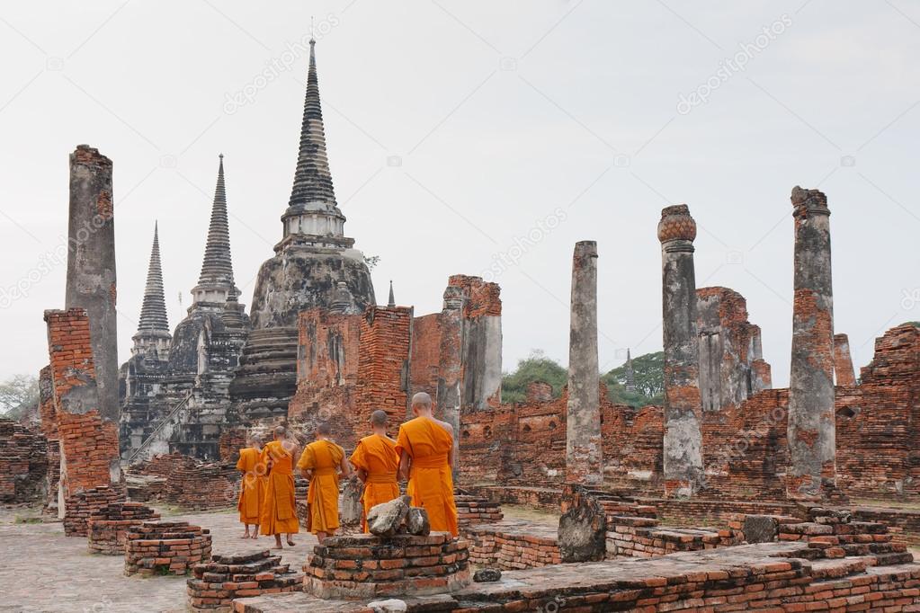 young Buddhist monks