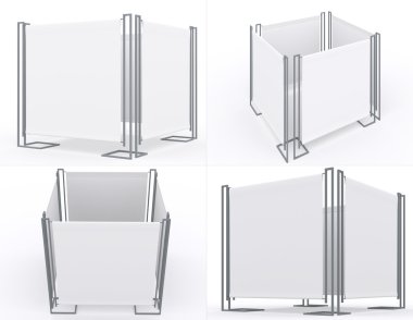 boş ticaret göstermek standında