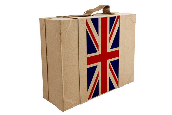 Nation Flag. Box recycled paper