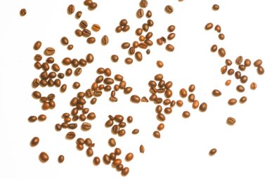 düşen kahve taneleri