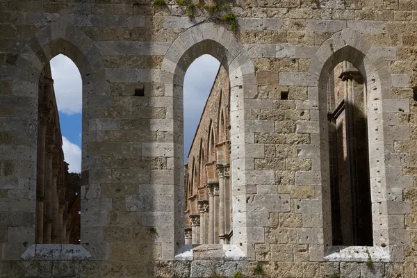 Abbazia di San Galgano — Stock fotografie