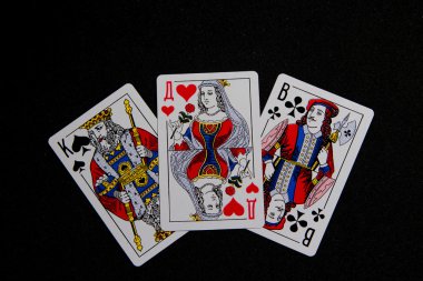 Kral, Kraliçe ve jack