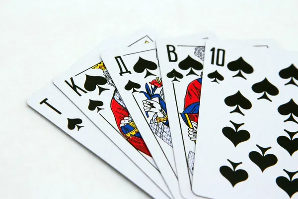 Royal Flush — Stock Photo, Image