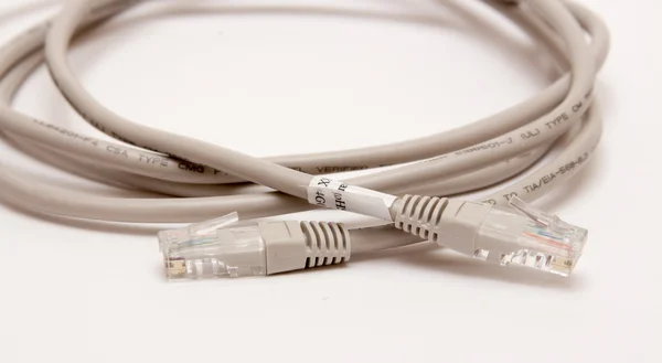 Cabo de Internet RJ 45 — Fotografia de Stock