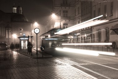 tramvay - uzun pozlama süresi