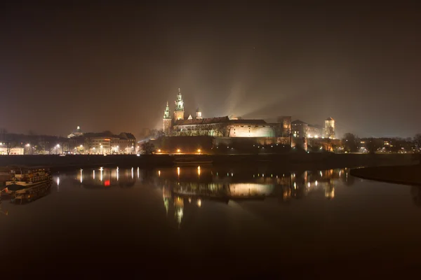 Wawel geceleri — Stok fotoğraf