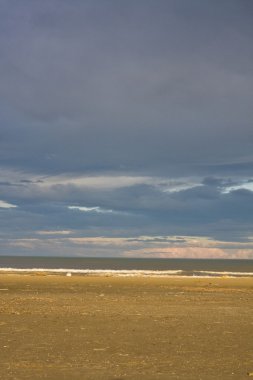 Kış Adriyatik Denizi Sahili