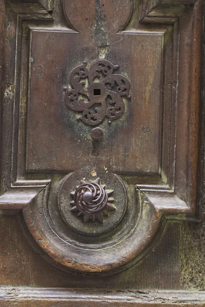 Ojo de cerradura de la puerta vieja —  Fotos de Stock