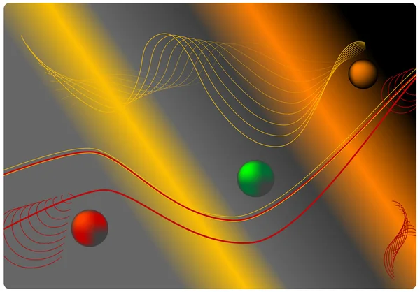 Contexte abstrait de l'espace — Image vectorielle