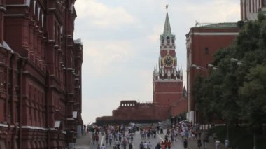 Moskova kremlin ve Lenin'in Mozolesi