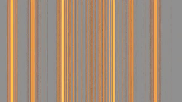 Vertical Orange Gold Lines on Gray — Stock Video