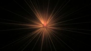 altın yıldız dönen soyut