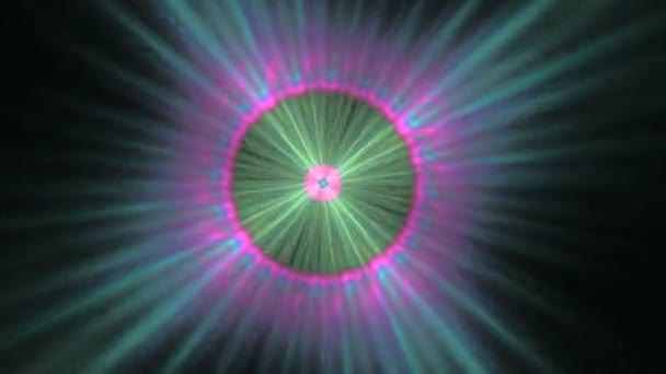 Rose vert objet rotatif 