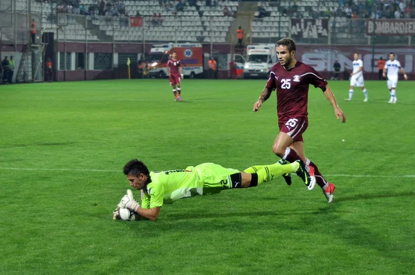 Alexandru Ionita (sağda) ve (sol rapid Bükreş - viitorul constanta (giulesti Stadı, Bükreş), 30 Eylül 2012) cosmin vatca