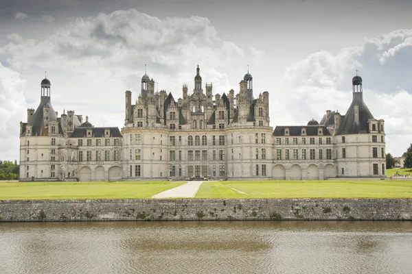 Północnej elewacji zamku chambord — Zdjęcie stockowe