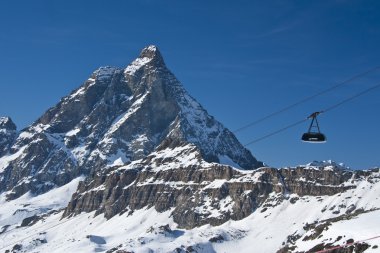 teleferik ve matterhorn