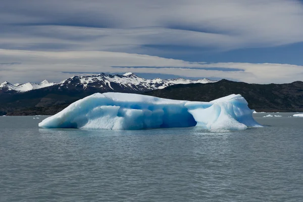 Iceberg flutuando no Lago Argentino — Fotografia de Stock