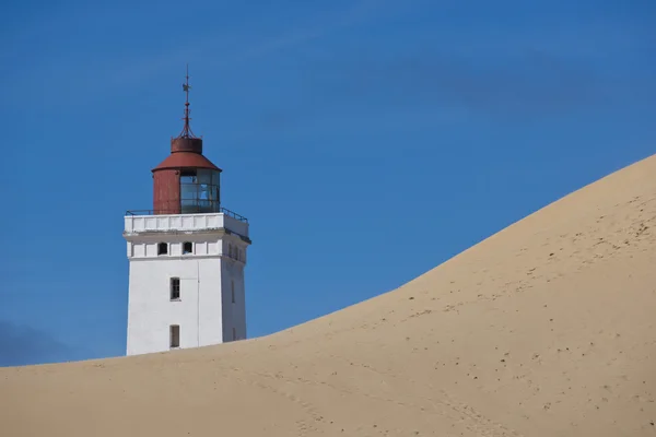 Lighthouse on a Sand Dune — Stock Photo, Image