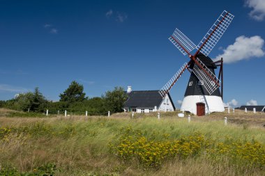 Windmill in Mando clipart
