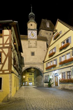rothenburg ob der tauber gece sahnede