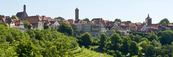 Panorama rothenburg ob der tauber — Zdjęcie stockowe