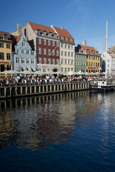 The Colorful Buildings of Nyhavn in Copenhagen — Stock Photo, Image