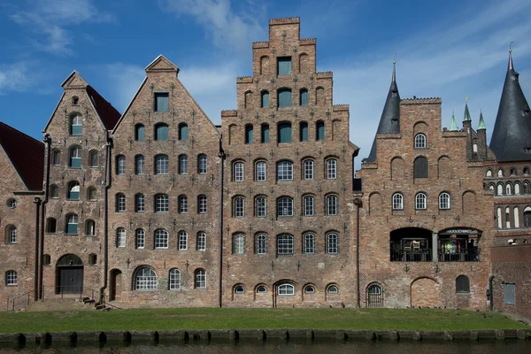 Salt Warehouse in Lubeck — Stock Photo, Image