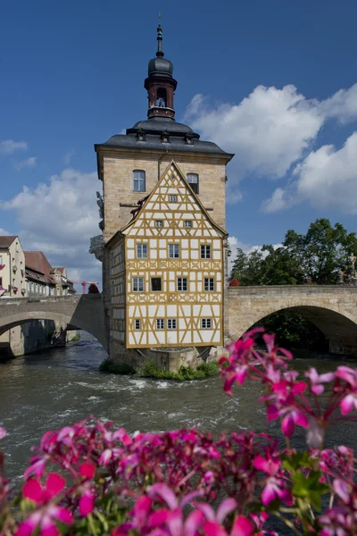Stará radnice v Bambergu — Stock fotografie