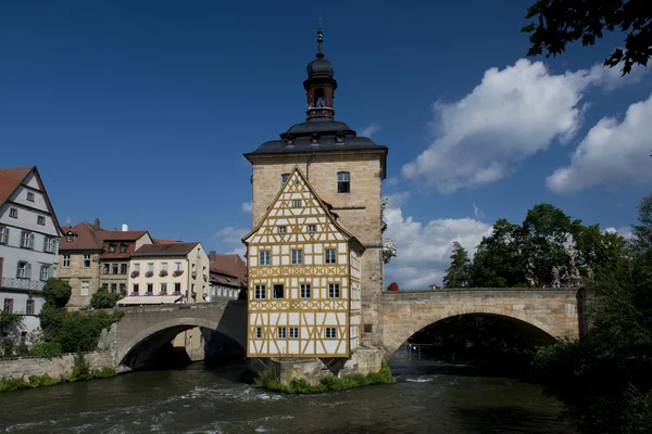 Het oude stadhuis in Bamberg — Stockfoto
