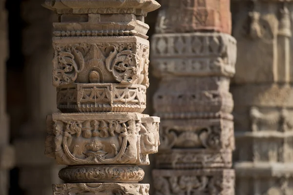 Qutub Minar a Delhi — Foto Stock