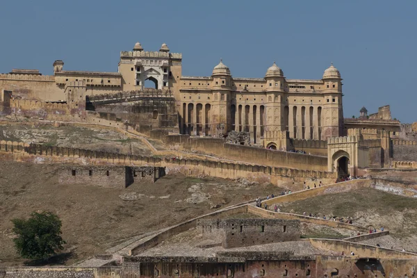 Forte di Ambra vicino a Jaipur — Foto Stock