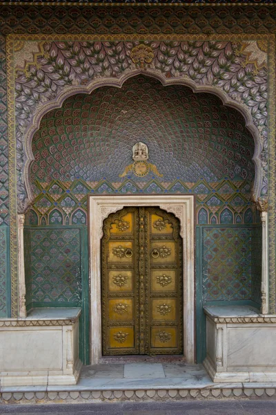 Stad paleiscomplex in jaipur — Stockfoto