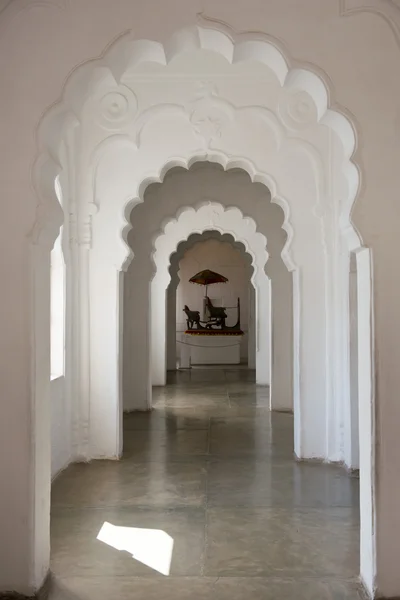 Bogen op mehrangarh fort in jodhpur — Stockfoto